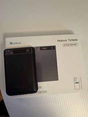 Mobvoi TicNote AI Voice Recorder - Black